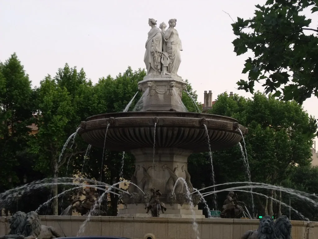 La Fontaine de la Rotonde - Aix-en-Provence