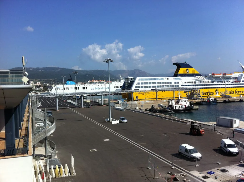 Port of Ajaccio, Corsica, France