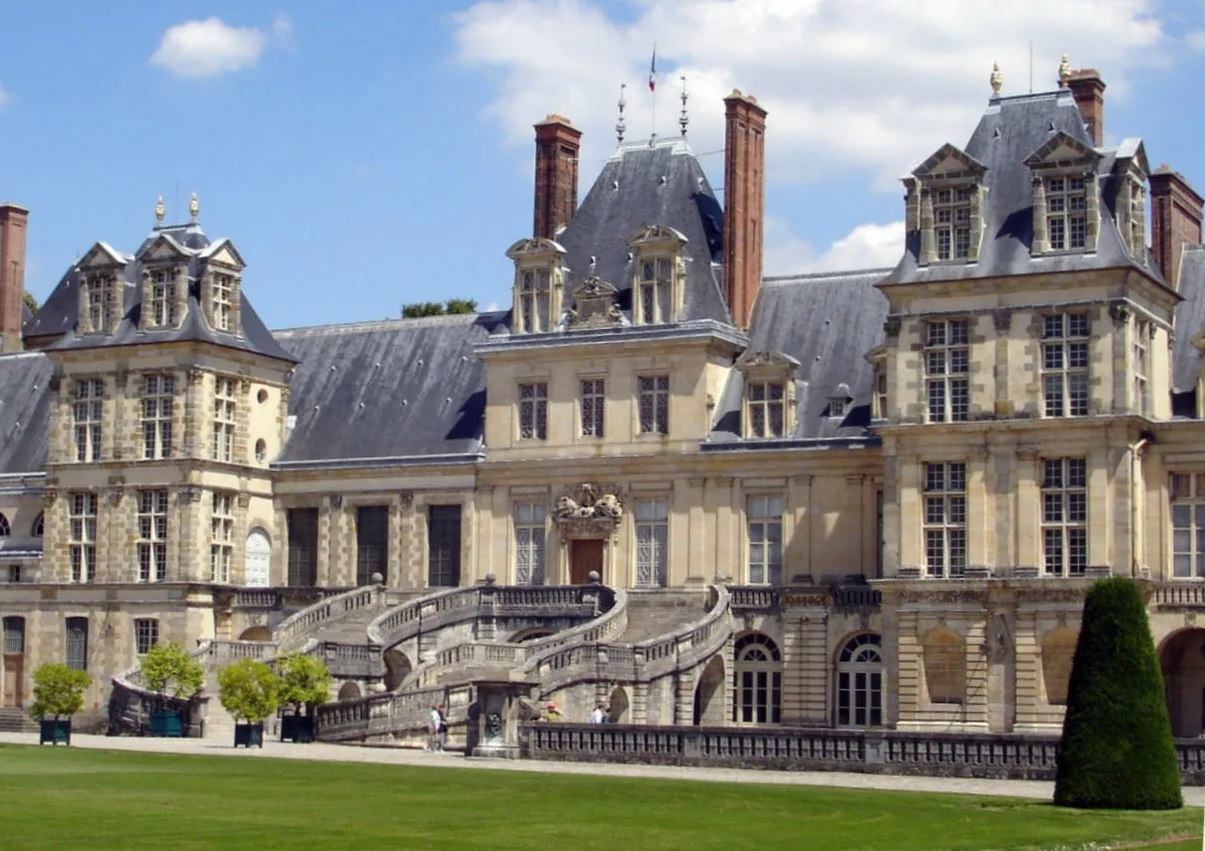 Le Grand Escalier à Fer de Cheval, Fontainebleau