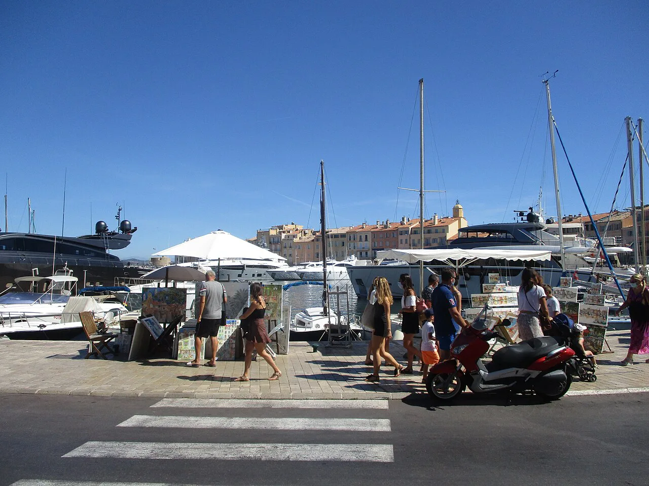 View of Saint-Tropez, France
